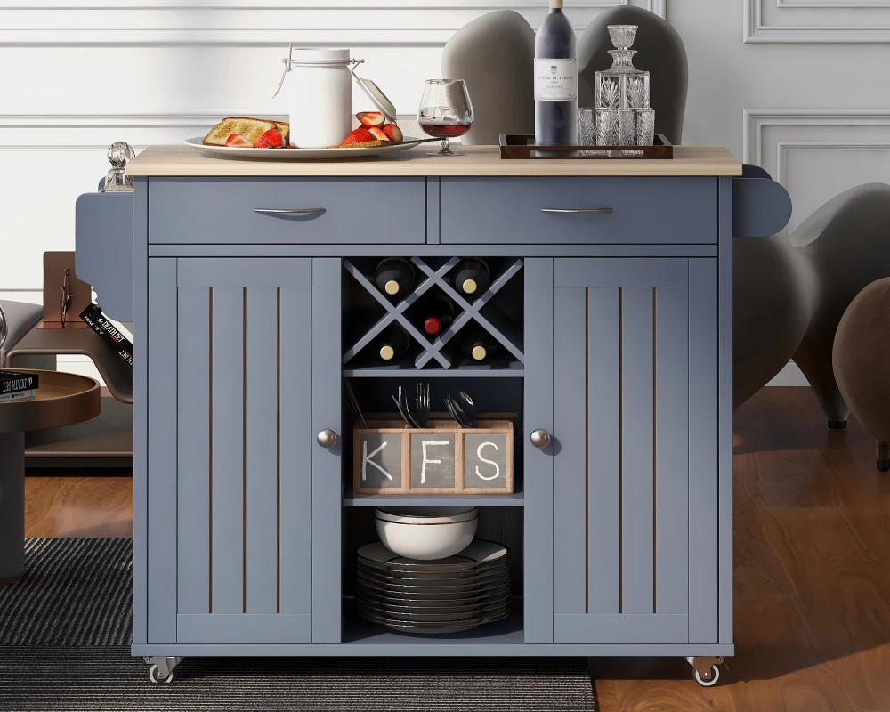 kitchen island with drawer